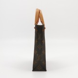 Louis Vuitton(LV) Petit Sac Plat Bag Monogram Canvas — thumbnail 3