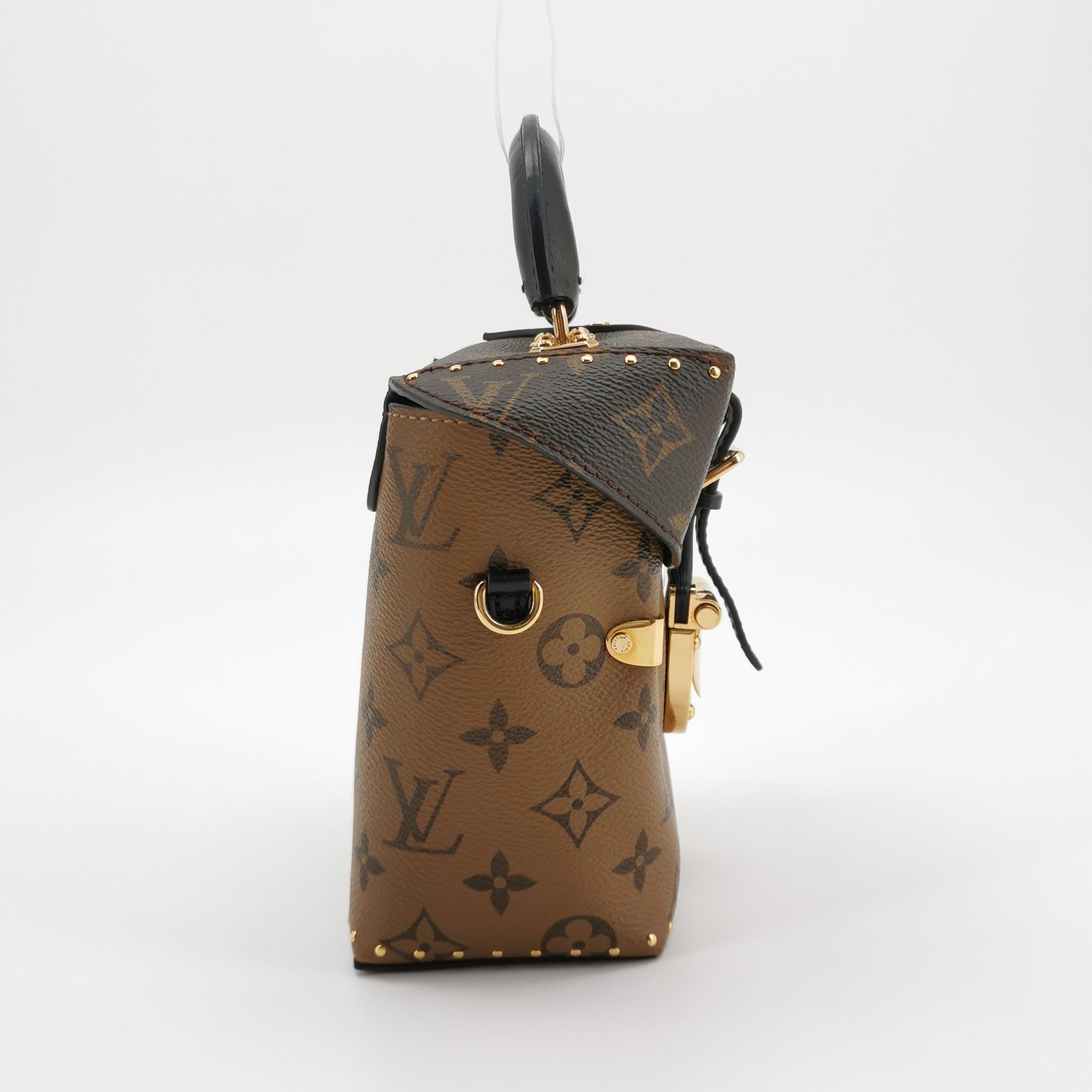 Louis Vuitton(LV) Camera Box Handbag Studded Reverse Monogram Canvas — photo 5 of 14