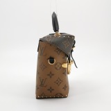 Louis Vuitton(LV) Camera Box Handbag Studded Reverse Monogram Canvas — thumbnail 5