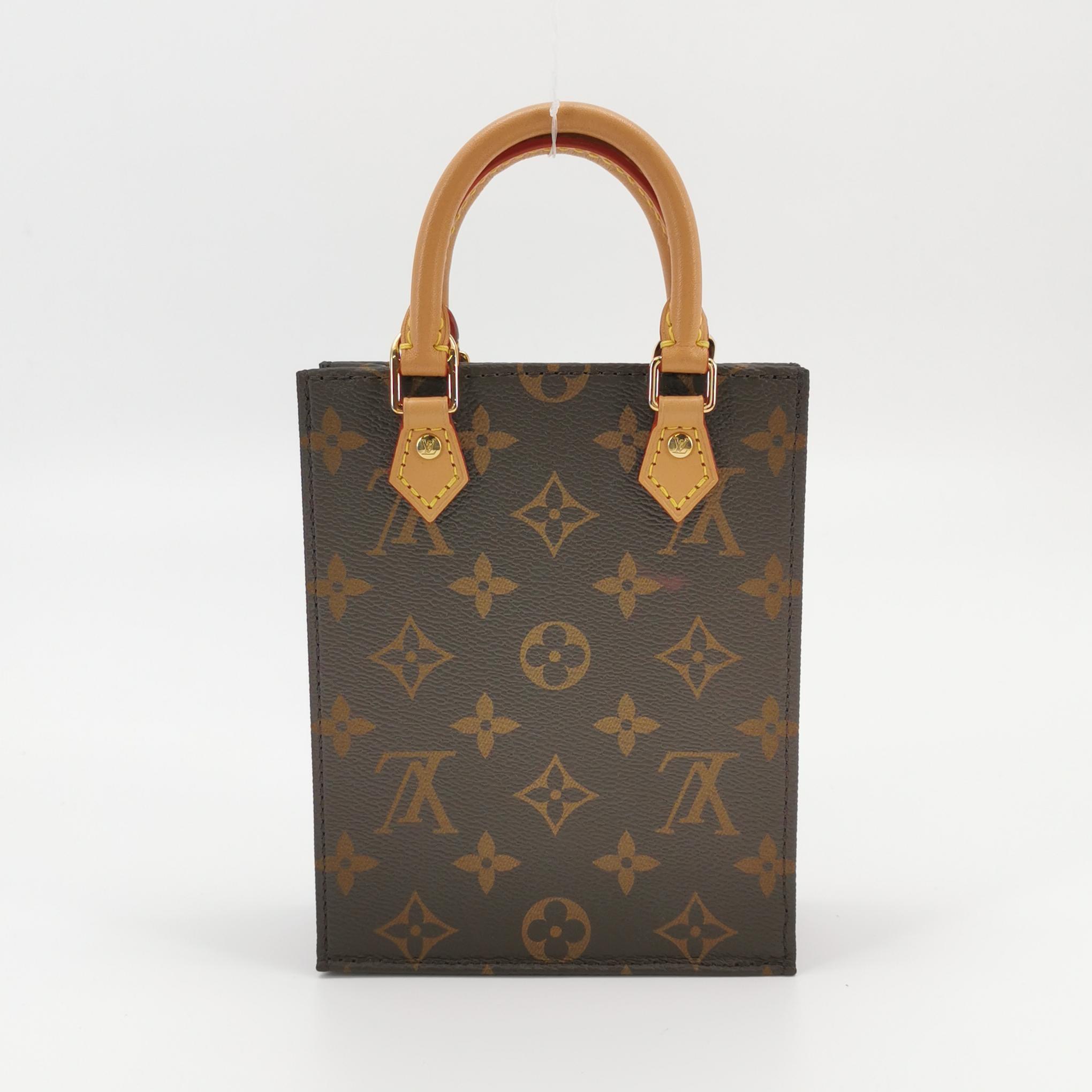 Louis Vuitton(LV) Petit Sac Plat Bag Monogram Canvas — photo 5 of 18