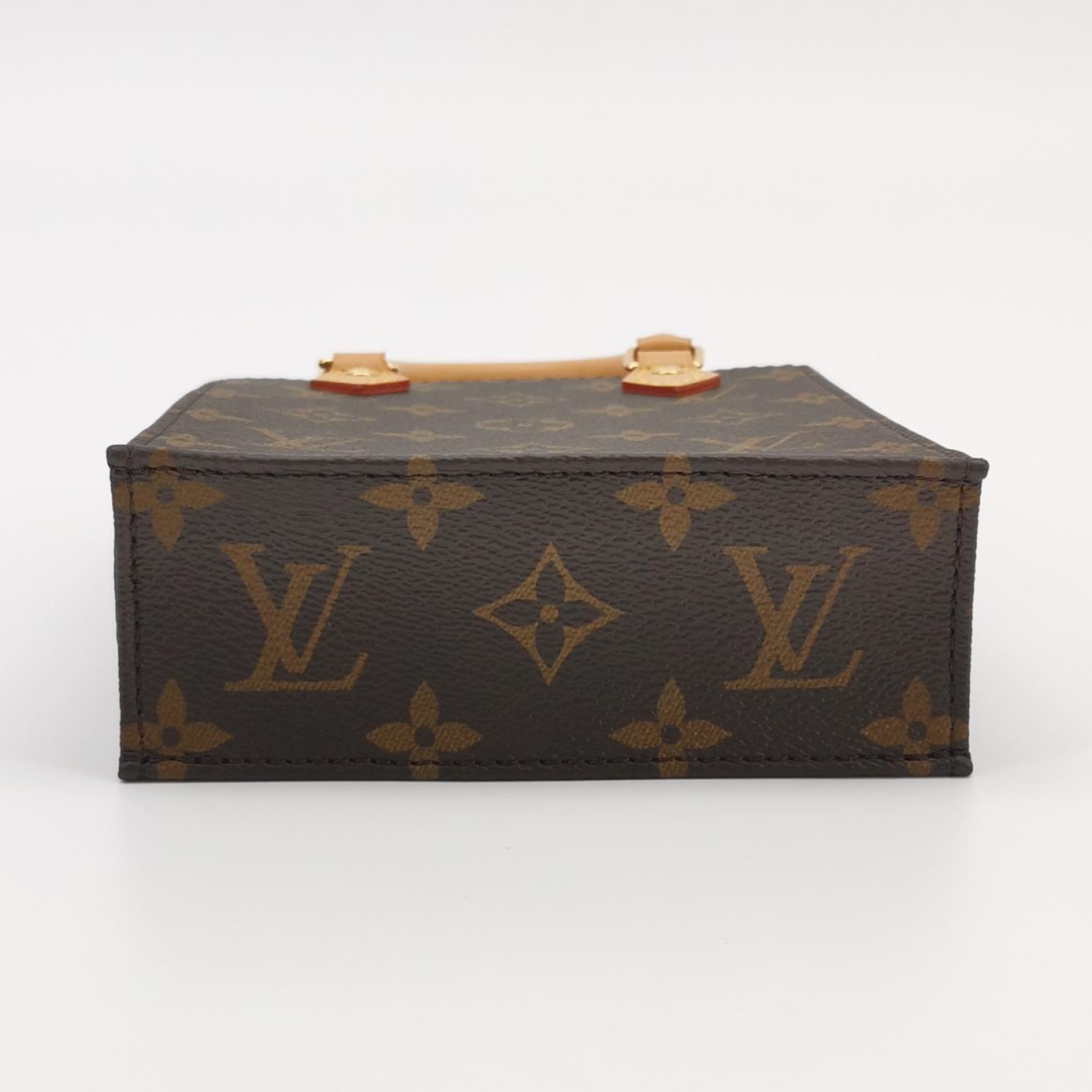 Louis Vuitton(LV) Petit Sac Plat Bag Monogram Canvas — photo 6 of 18