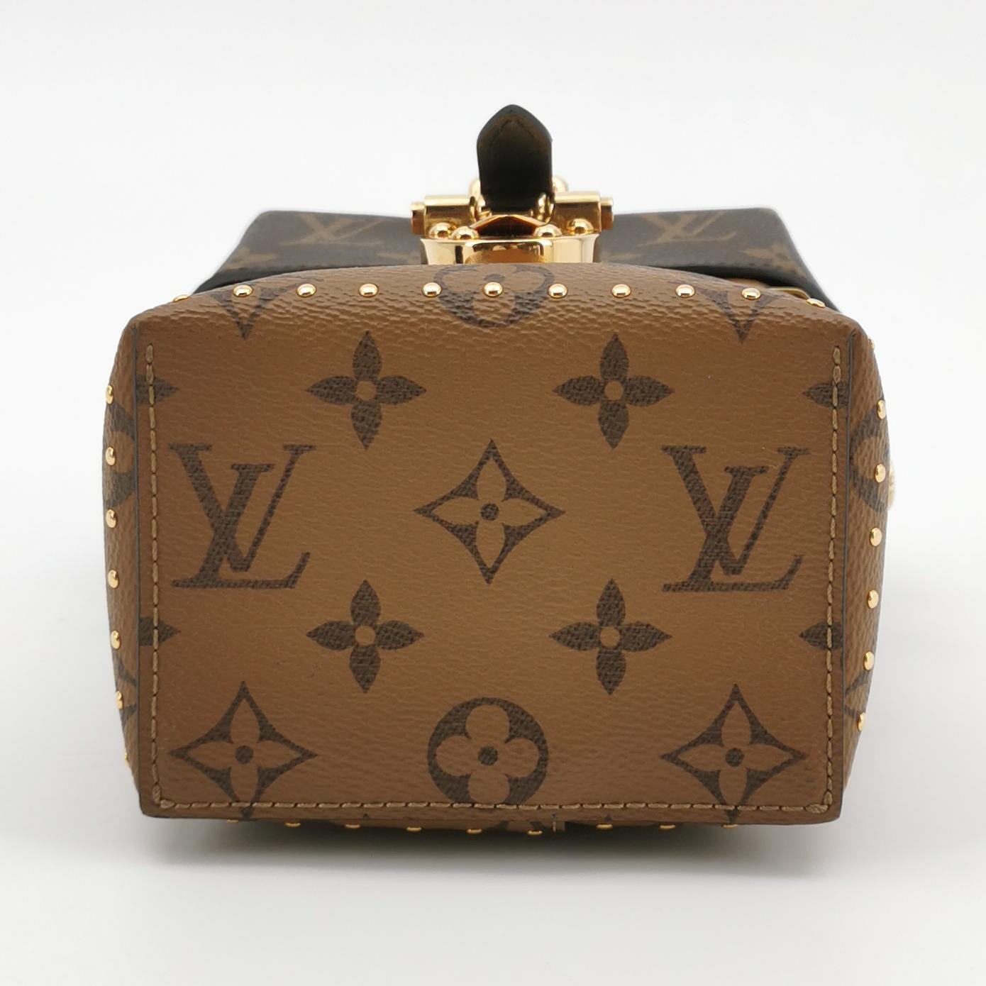 Louis Vuitton(LV) Camera Box Handbag Studded Reverse Monogram Canvas — photo 6 of 14