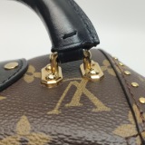 Louis Vuitton(LV) Camera Box Handbag Studded Reverse Monogram Canvas — thumbnail 13