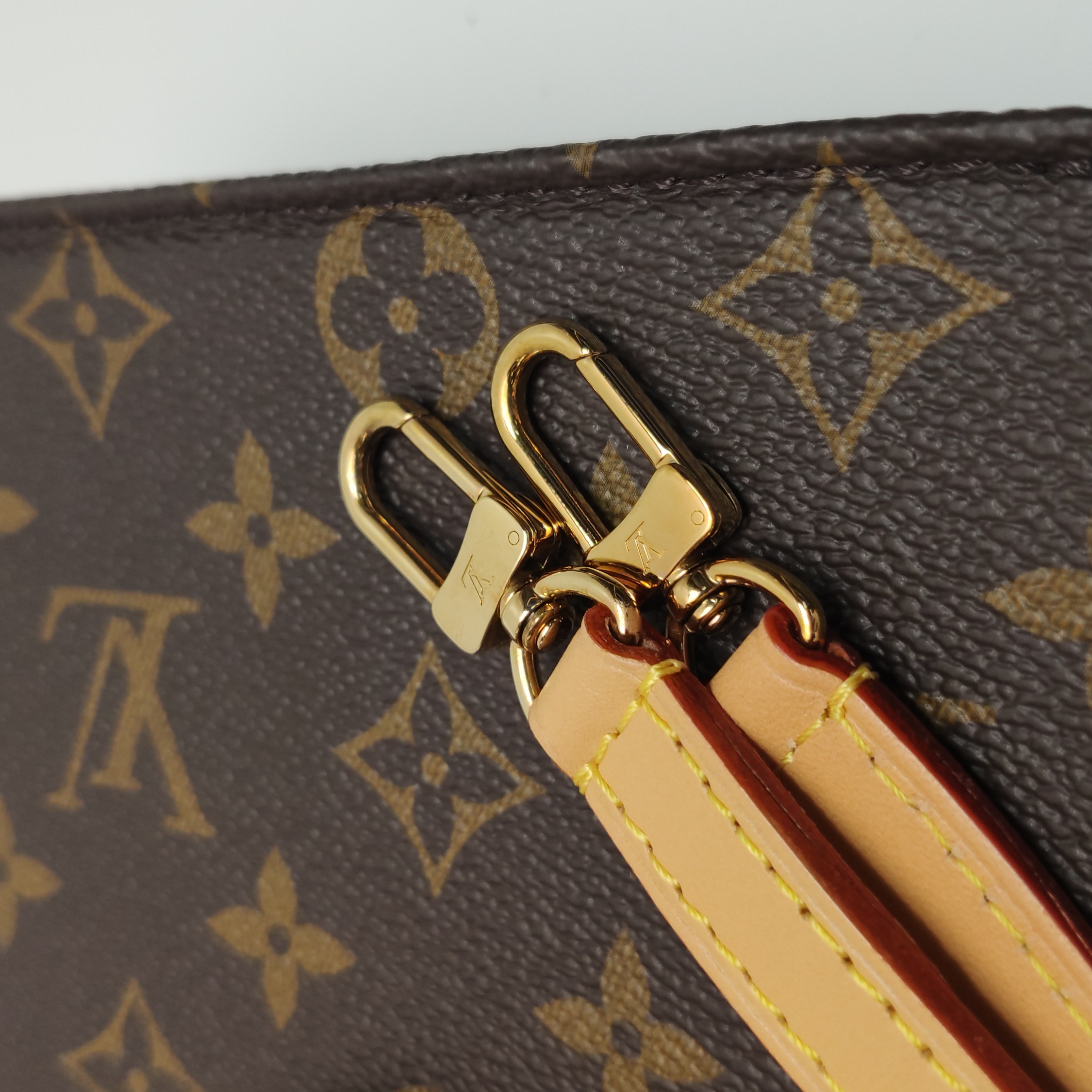Louis Vuitton(LV) Petit Sac Plat Bag Monogram Canvas — photo 17 of 18