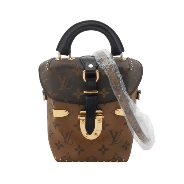 Louis Vuitton(LV) Camera Box Handbag Studded Reverse Monogram Canvas — pre-owned, Vierlot