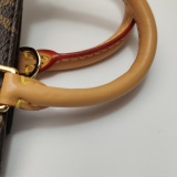 Louis Vuitton(LV) Petit Sac Plat Bag Monogram Canvas — thumbnail 11