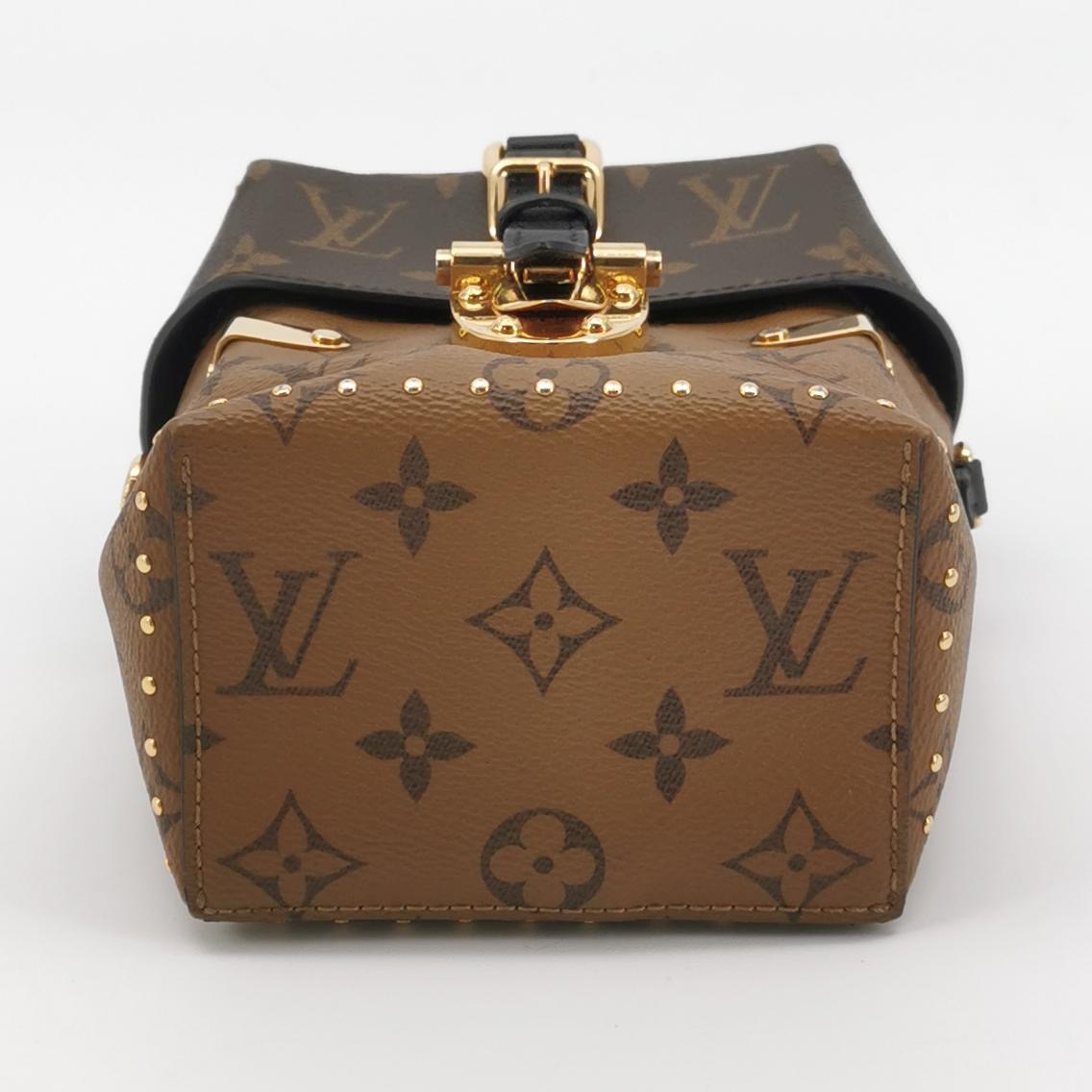 Louis Vuitton(LV) Camera Box Handbag Studded Reverse Monogram Canvas — photo 6 of 16