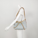 Louis Vuitton(LV) CarryAll Hobo Monogram Denim PM — thumbnail 2