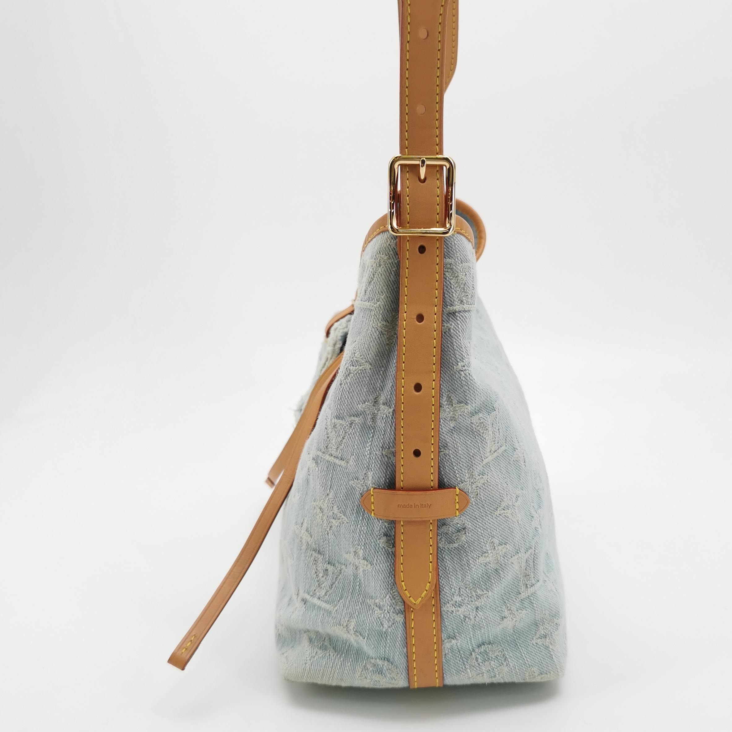 Louis Vuitton(LV) CarryAll Hobo Monogram Denim PM — photo 4 of 25