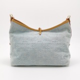 Louis Vuitton(LV) CarryAll Hobo Monogram Denim PM — thumbnail 6