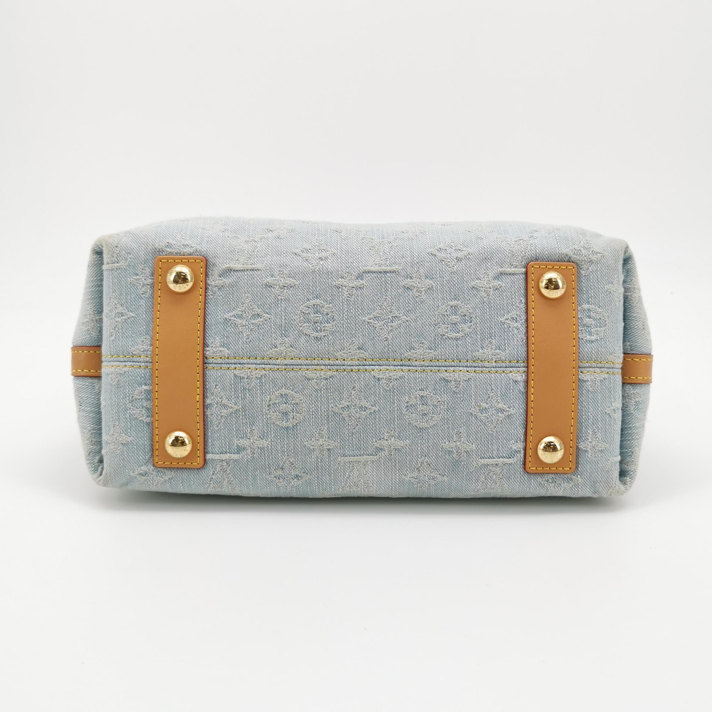 Louis Vuitton(LV) CarryAll Hobo Monogram Denim PM — photo 7 of 25