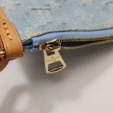 Louis Vuitton(LV) CarryAll Hobo Monogram Denim PM — thumbnail 21