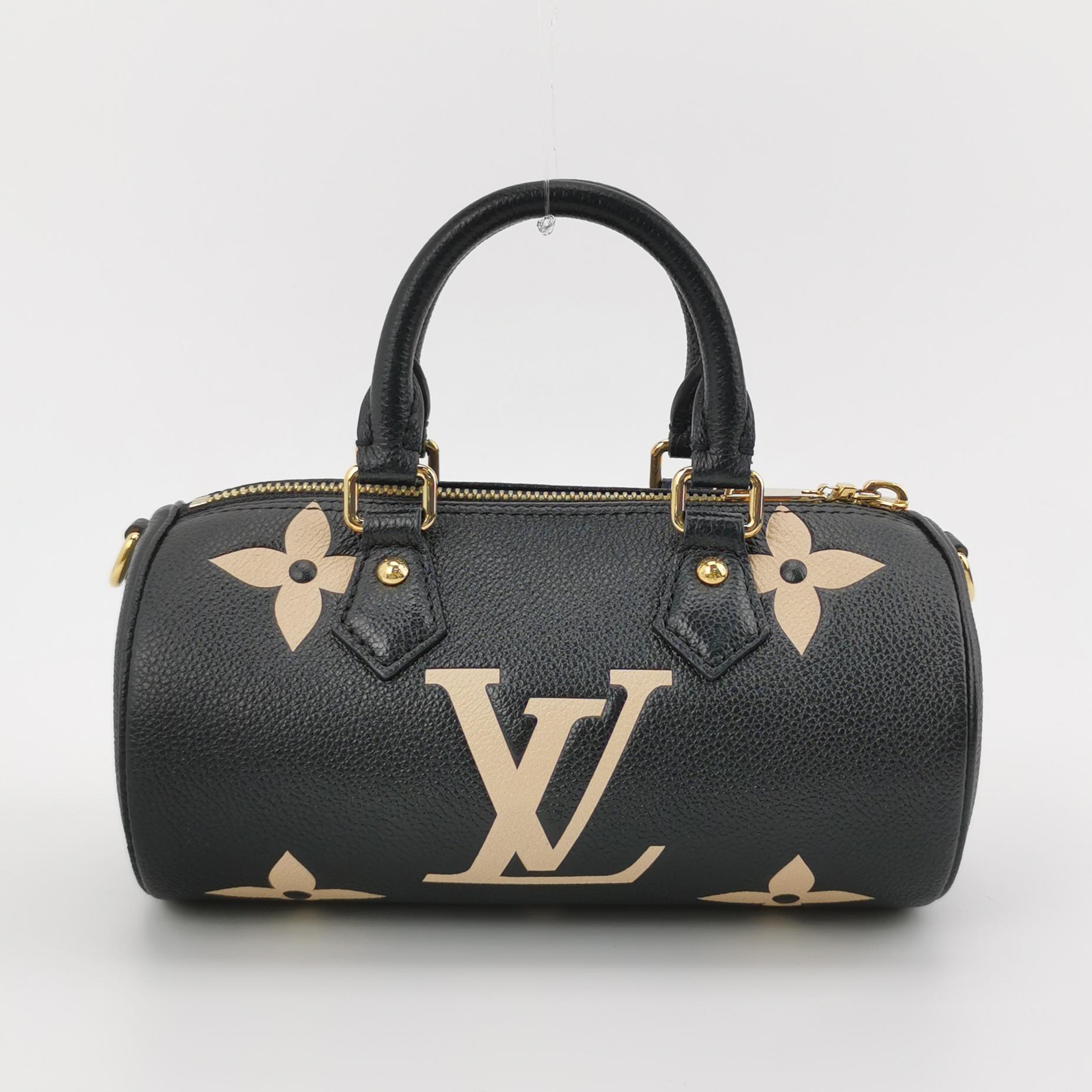 Louis Vuitton(LV) Papillon Handbag Bicolor Monogram Empreinte Giant BB — photo 5 of 16