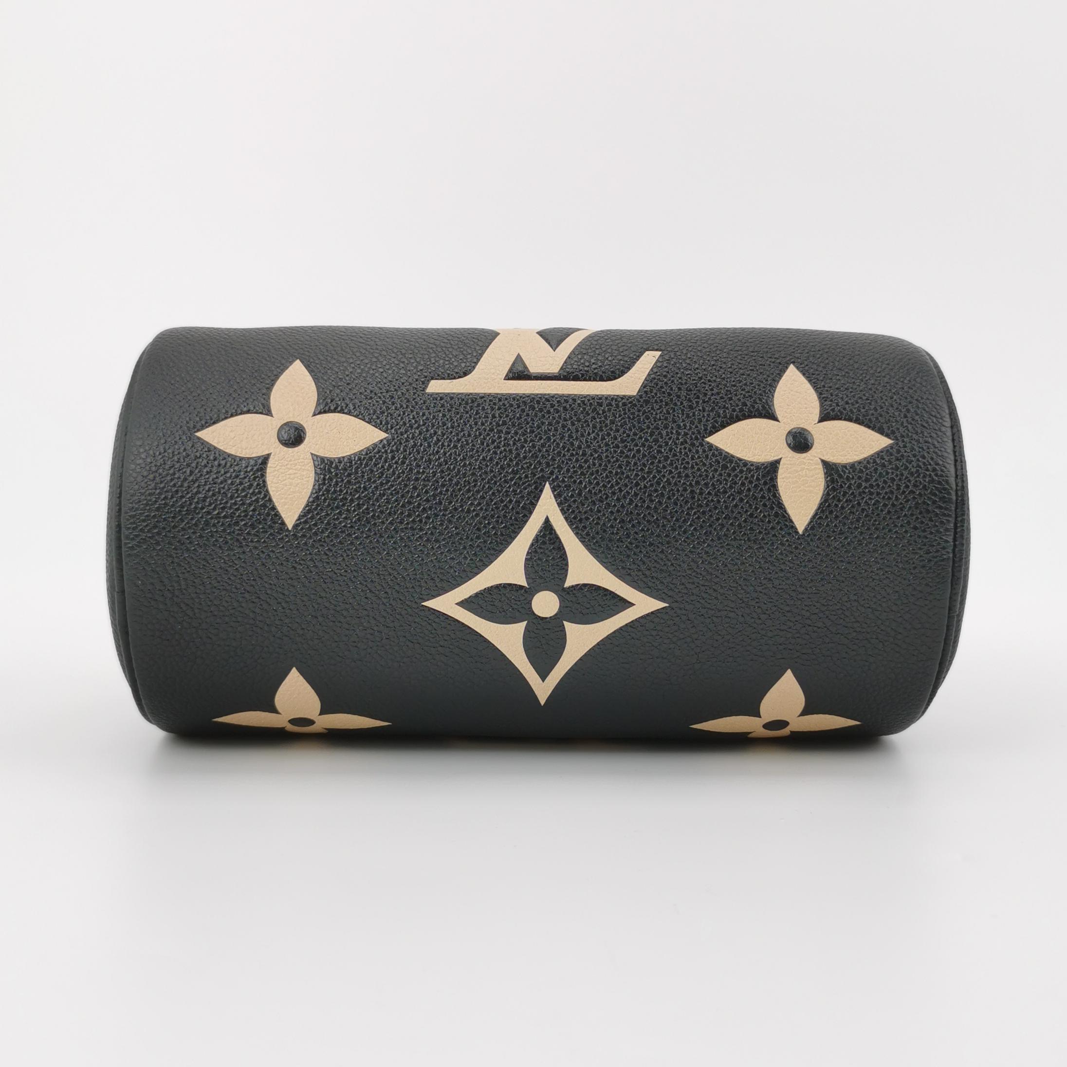 Louis Vuitton(LV) Papillon Handbag Bicolor Monogram Empreinte Giant BB — photo 6 of 16