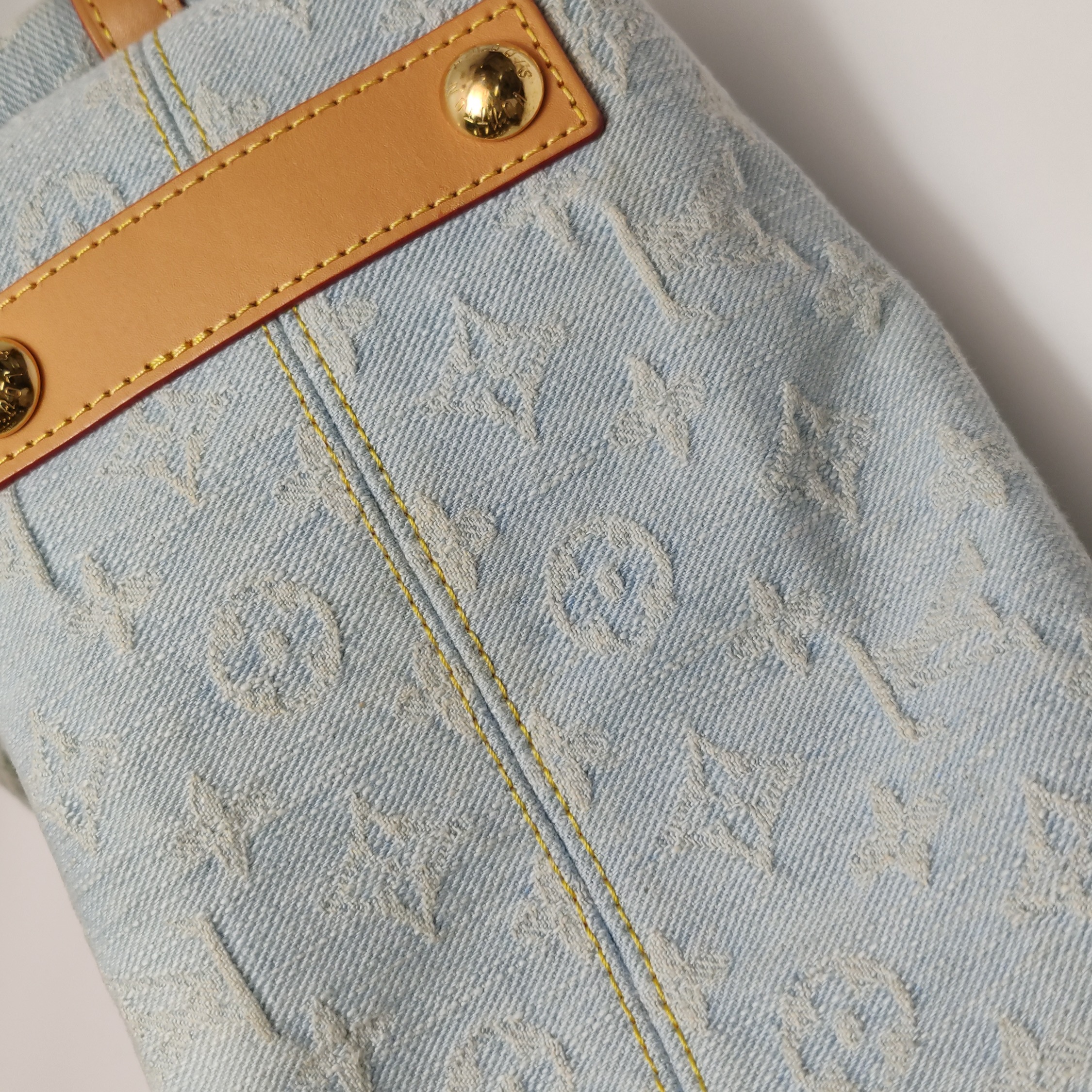 Louis Vuitton(LV) CarryAll Hobo Monogram Denim PM — photo 18 of 25