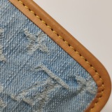 Louis Vuitton(LV) CarryAll Hobo Monogram Denim PM — thumbnail 16