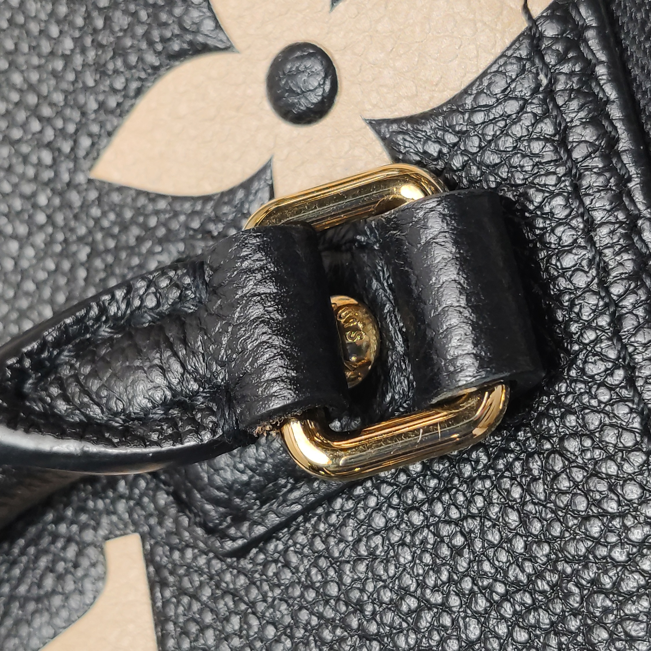 Louis Vuitton(LV) Papillon Handbag Bicolor Monogram Empreinte Giant BB — photo 14 of 16