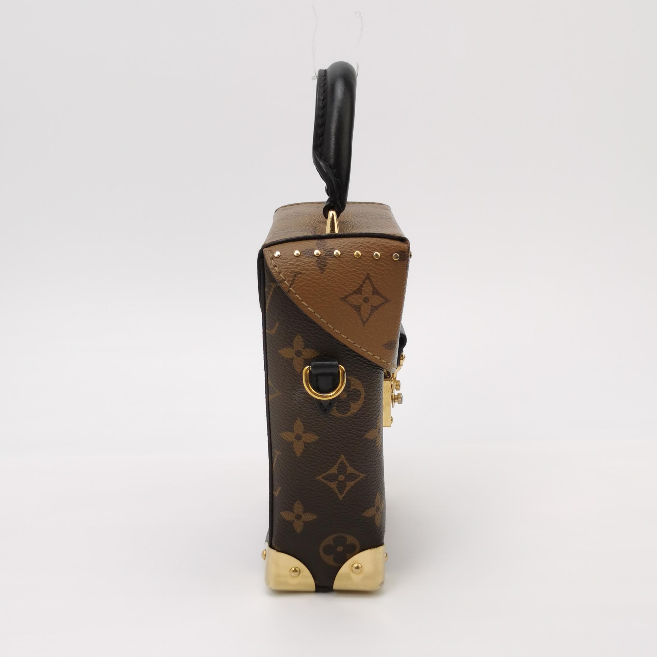 Louis Vuitton(LV) Camera Box NM Handbag Studded Reverse Monogram Canvas — photo 5 of 14
