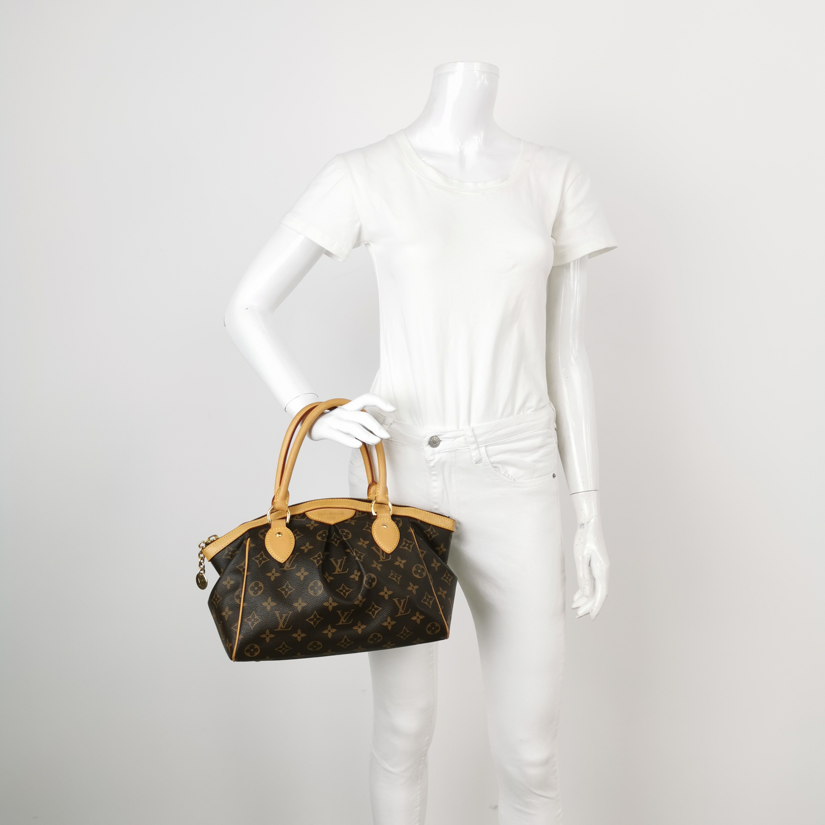 Louis Vuitton(LV) Tivoli Handbag Monogram Canvas PM — alternate view