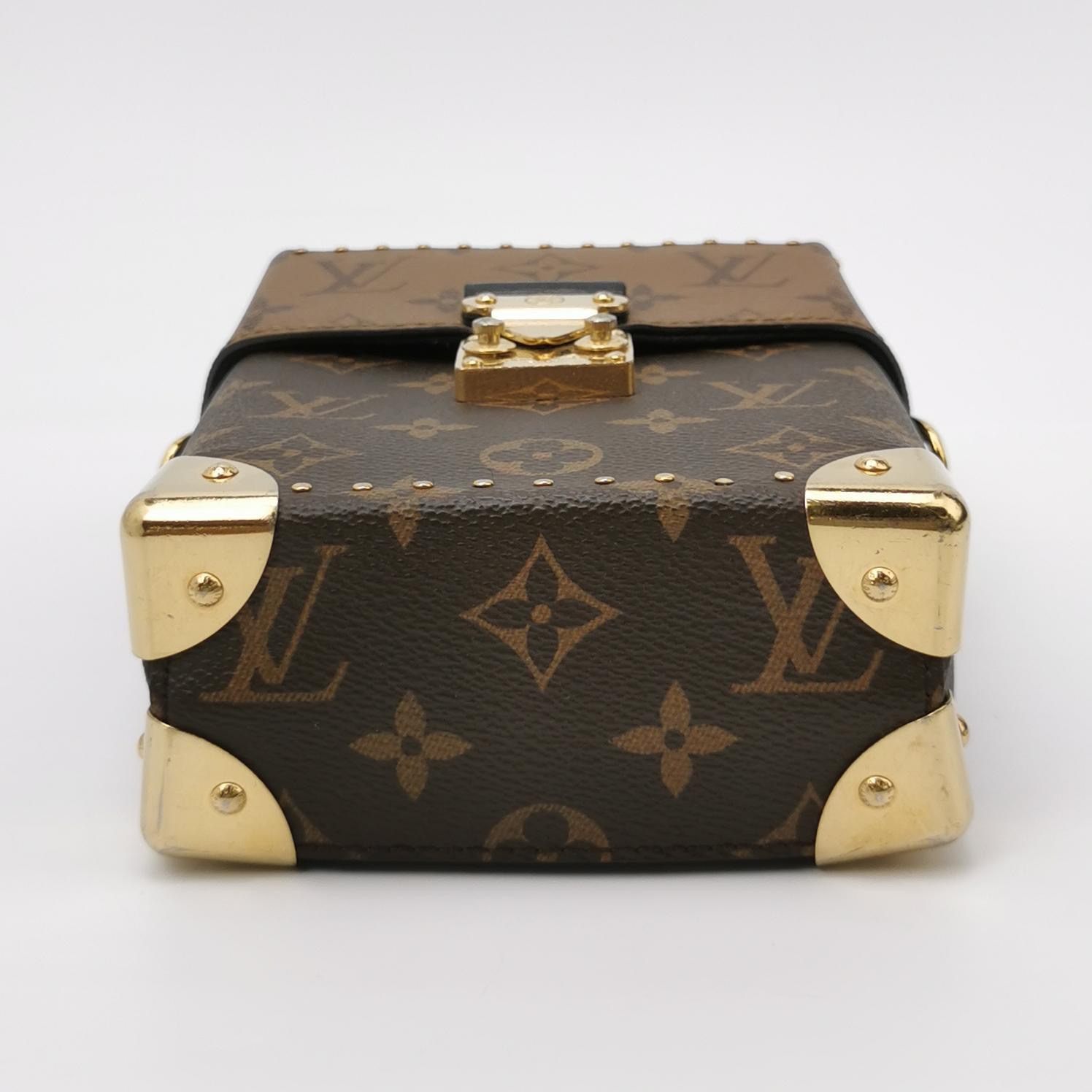 Louis Vuitton(LV) Camera Box NM Handbag Studded Reverse Monogram Canvas — photo 6 of 14
