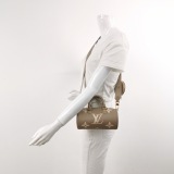 Louis Vuitton(LV) Papillon Handbag Bicolor Monogram Empreinte Giant BB — thumbnail 2