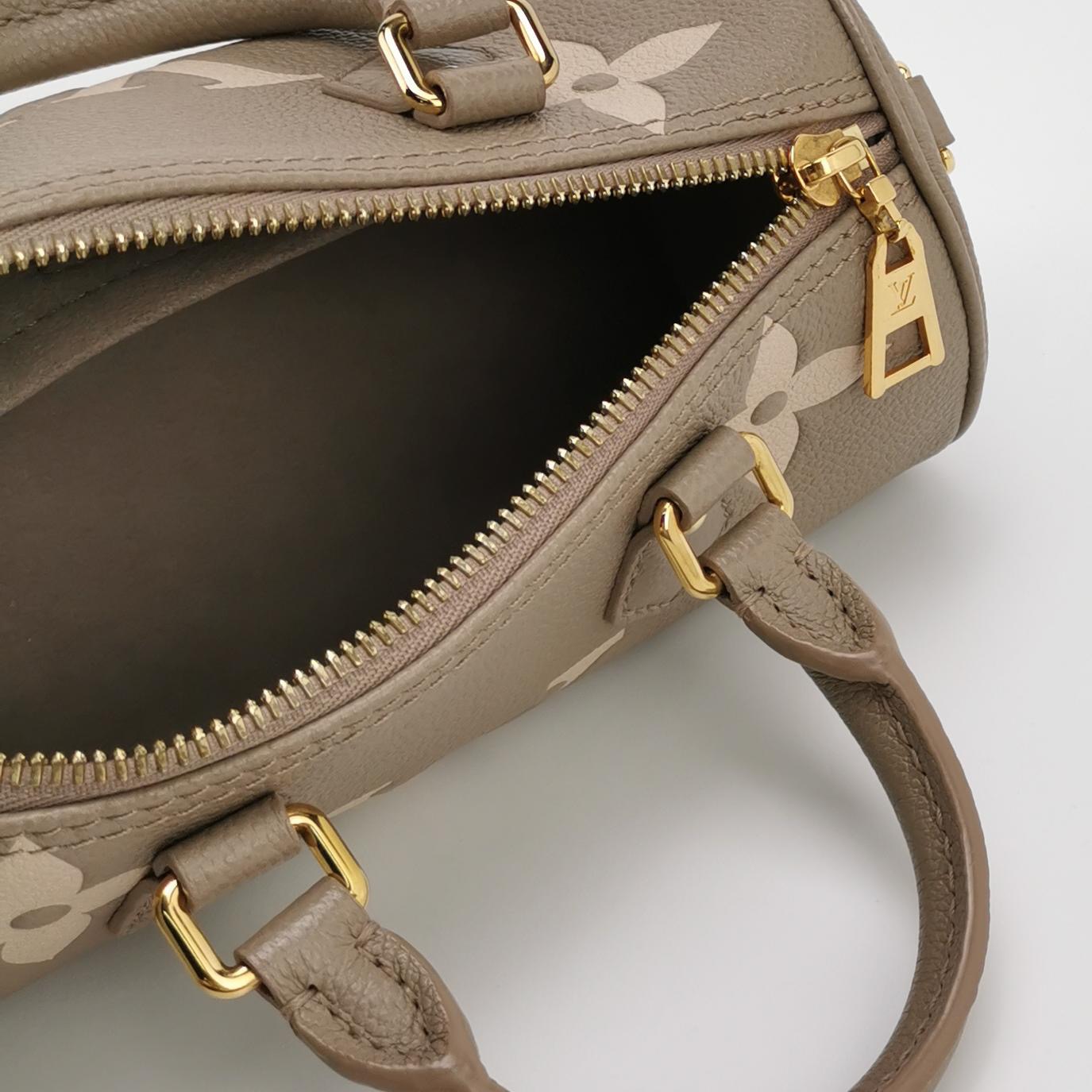 Louis Vuitton(LV) Papillon Handbag Bicolor Monogram Empreinte Giant BB