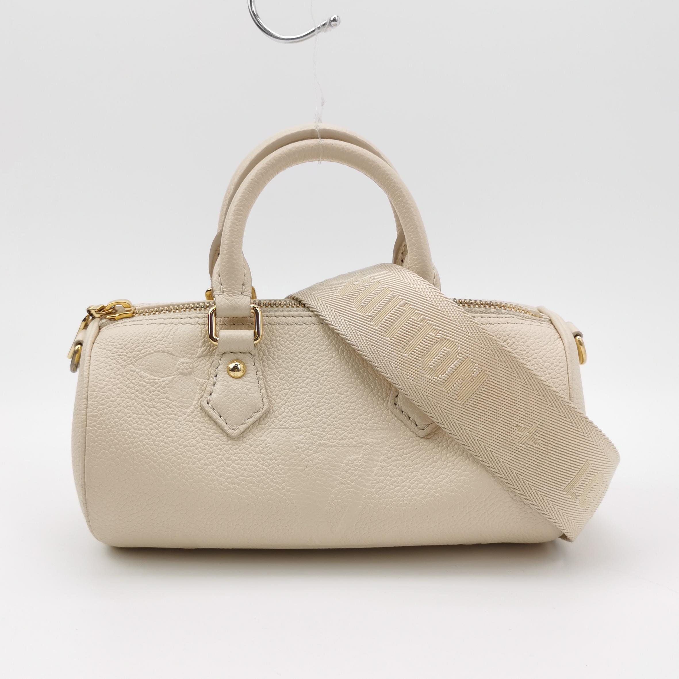 Louis Vuitton(LV) Papillon Handbag Bicolor Monogram Empreinte Giant BB — photo 4 of 12