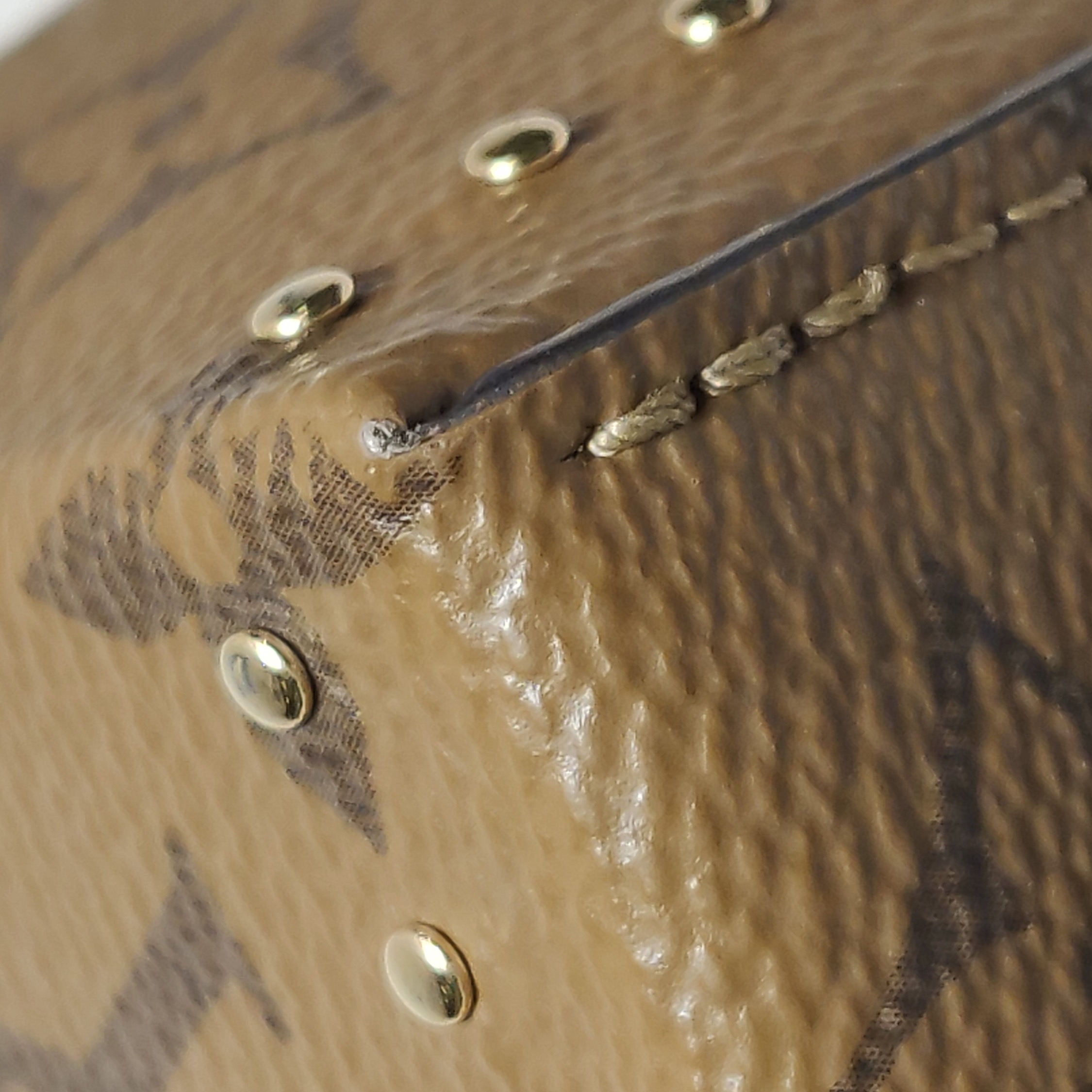 Louis Vuitton(LV) Camera Box NM Handbag Studded Reverse Monogram Canvas — photo 12 of 14