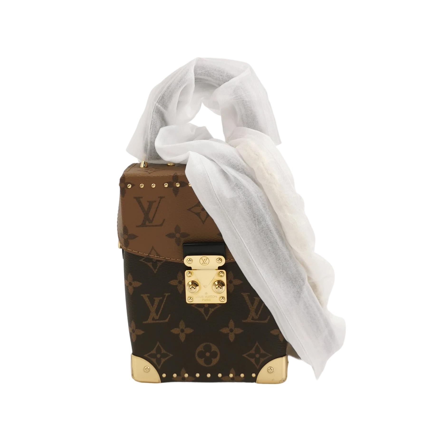 Louis Vuitton(LV) Camera Box NM Handbag Studded Reverse Monogram Canvas — photo 1 of 13