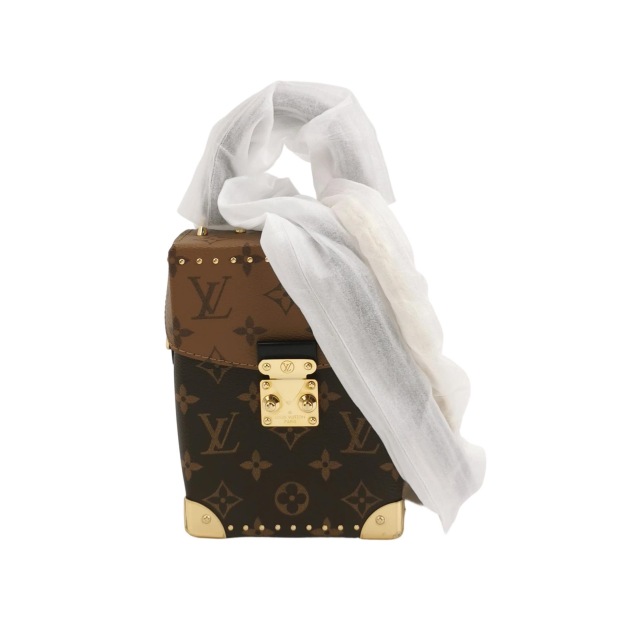 Louis Vuitton(LV) Camera Box NM Handbag Studded Reverse Monogram Canvas — pre-owned, Vierlot