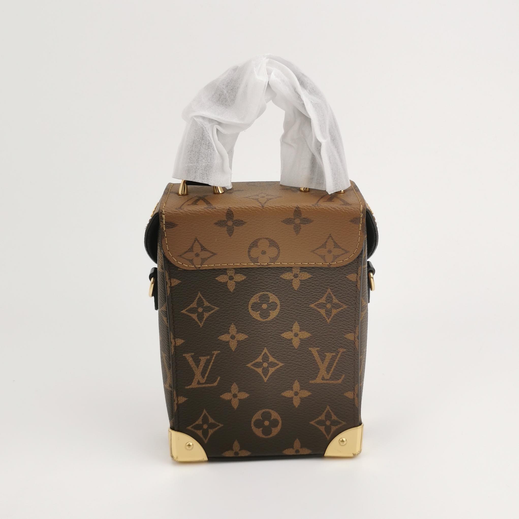 Louis Vuitton(LV) Camera Box NM Handbag Studded Reverse Monogram Canvas — photo 3 of 13