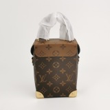 Louis Vuitton(LV) Camera Box NM Handbag Studded Reverse Monogram Canvas — thumbnail 3