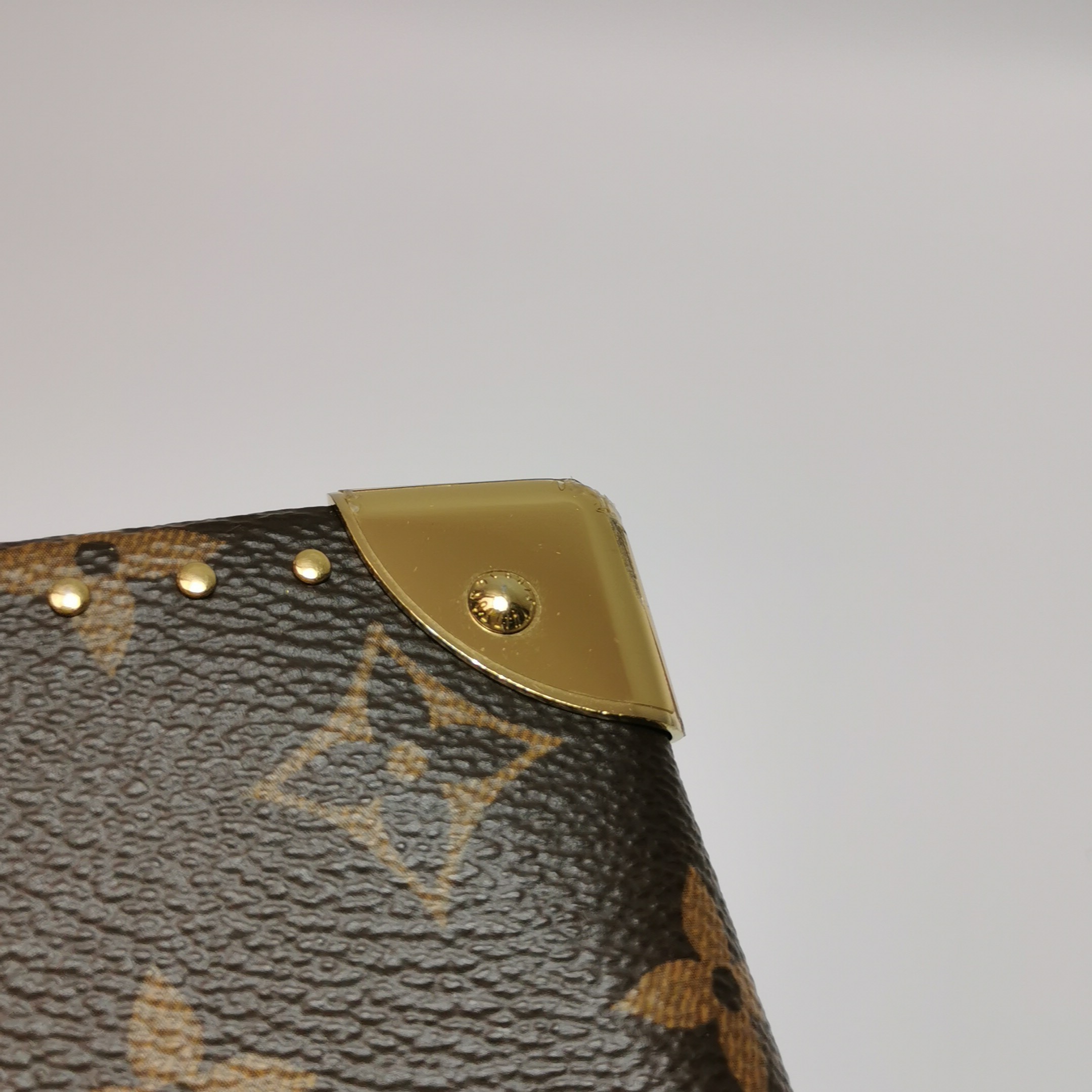 Louis Vuitton(LV) Camera Box NM Handbag Studded Reverse Monogram Canvas — photo 12 of 13