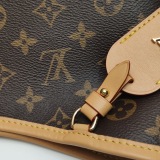Louis Vuitton(LV) CarryAll Hobo Monogram Canvas PM — thumbnail 16