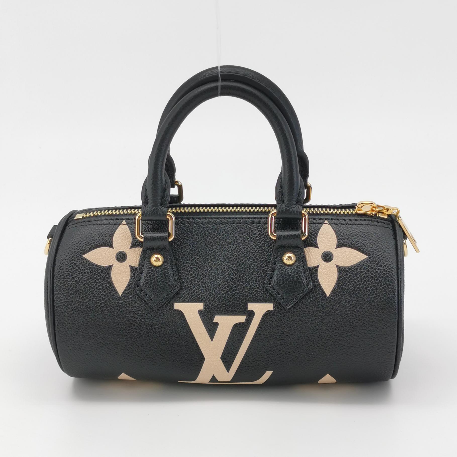Louis Vuitton(LV) Papillon Handbag Bicolor Monogram Empreinte Giant BB — photo 3 of 14