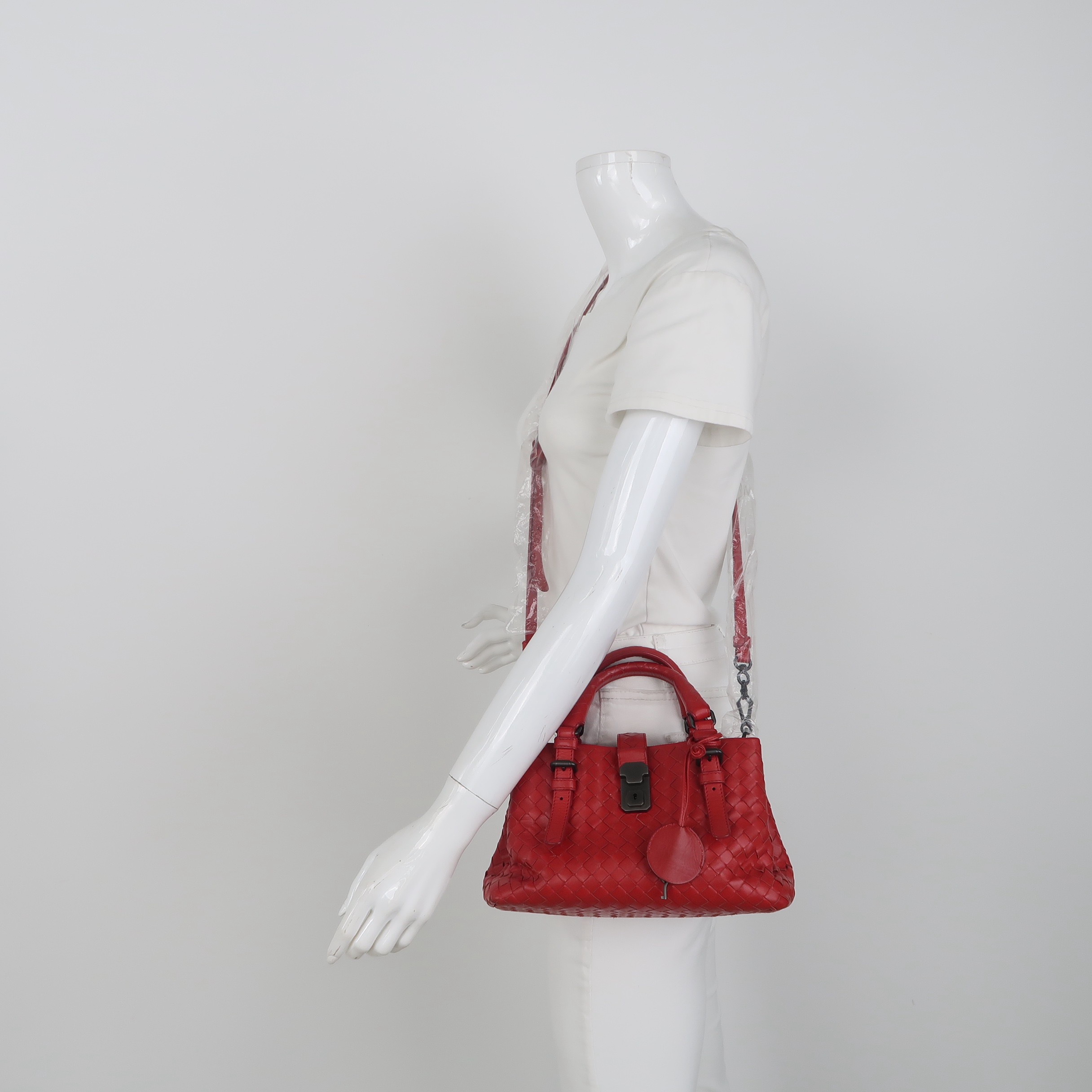 Bottega Veneta Roma Bag Intrecciato Nappa Mini — alternate view
