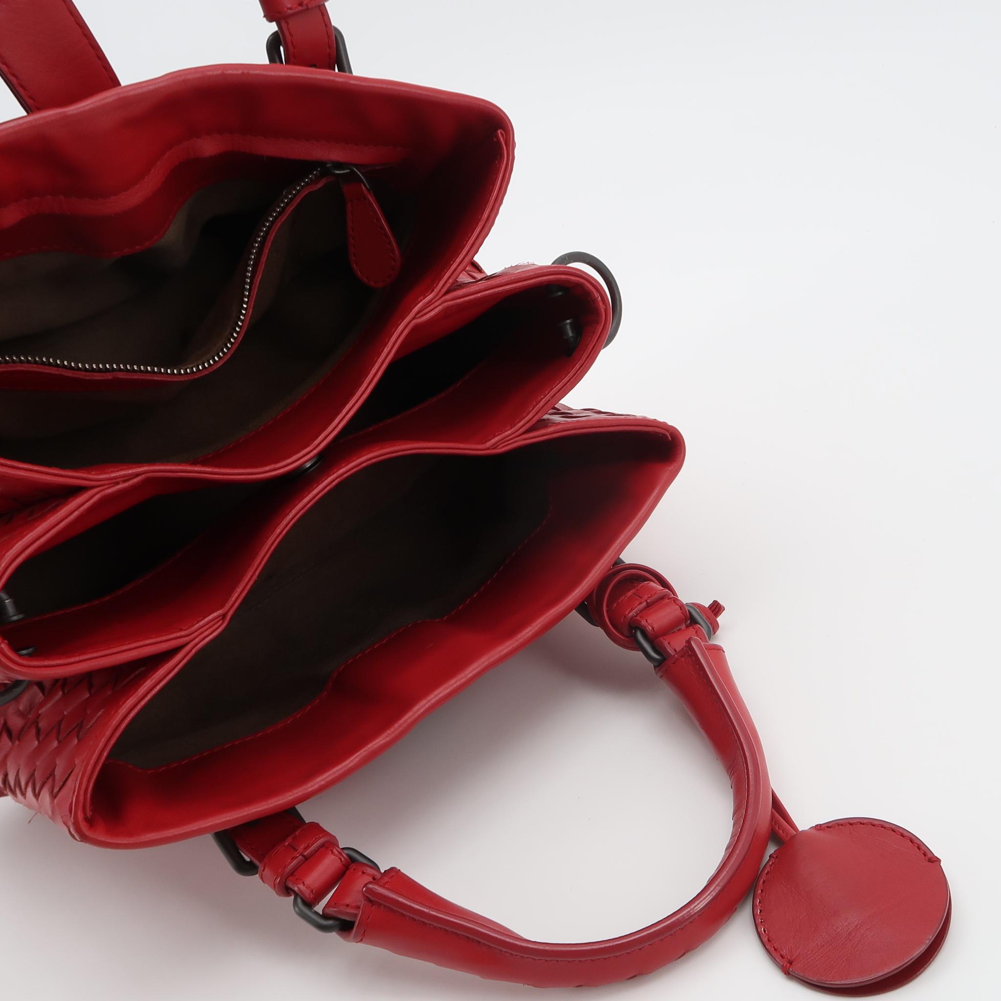 Bottega Veneta Roma Bag Intrecciato Nappa Mini — photo 8 of 26