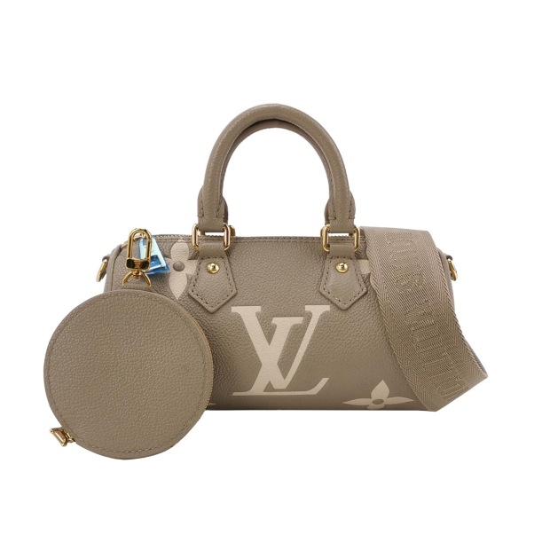 Louis Vuitton(LV) Papillon Handbag Bicolor Monogram Empreinte Giant BB — pre-owned, Vierlot
