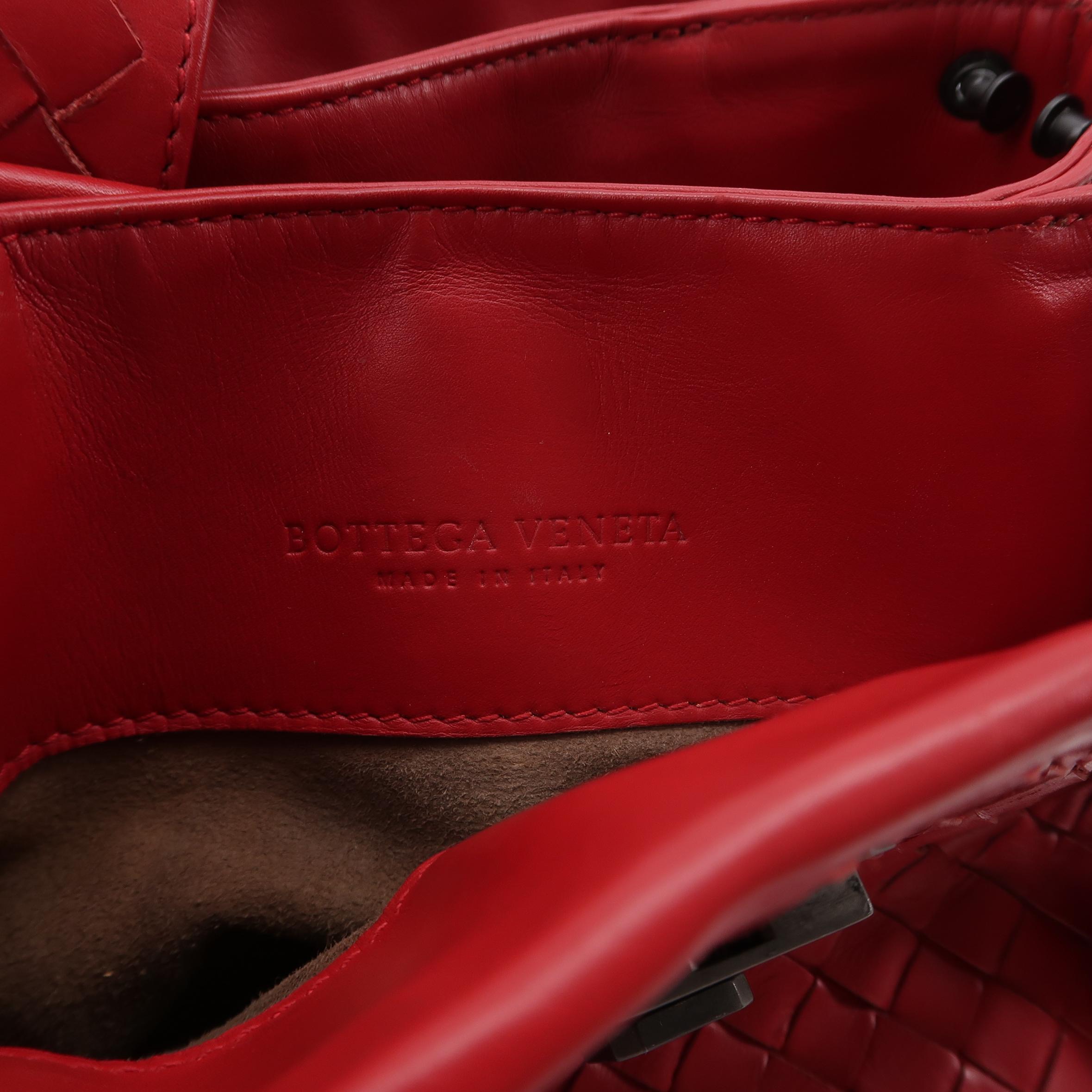 Bottega Veneta Roma Bag Intrecciato Nappa Mini — photo 9 of 26