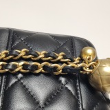 Chanel Pearl Crush Vanity Case with Chain Quilted Lambskin Mini — thumbnail 15
