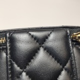 Chanel Pearl Crush Vanity Case with Chain Quilted Lambskin Mini — thumbnail 17