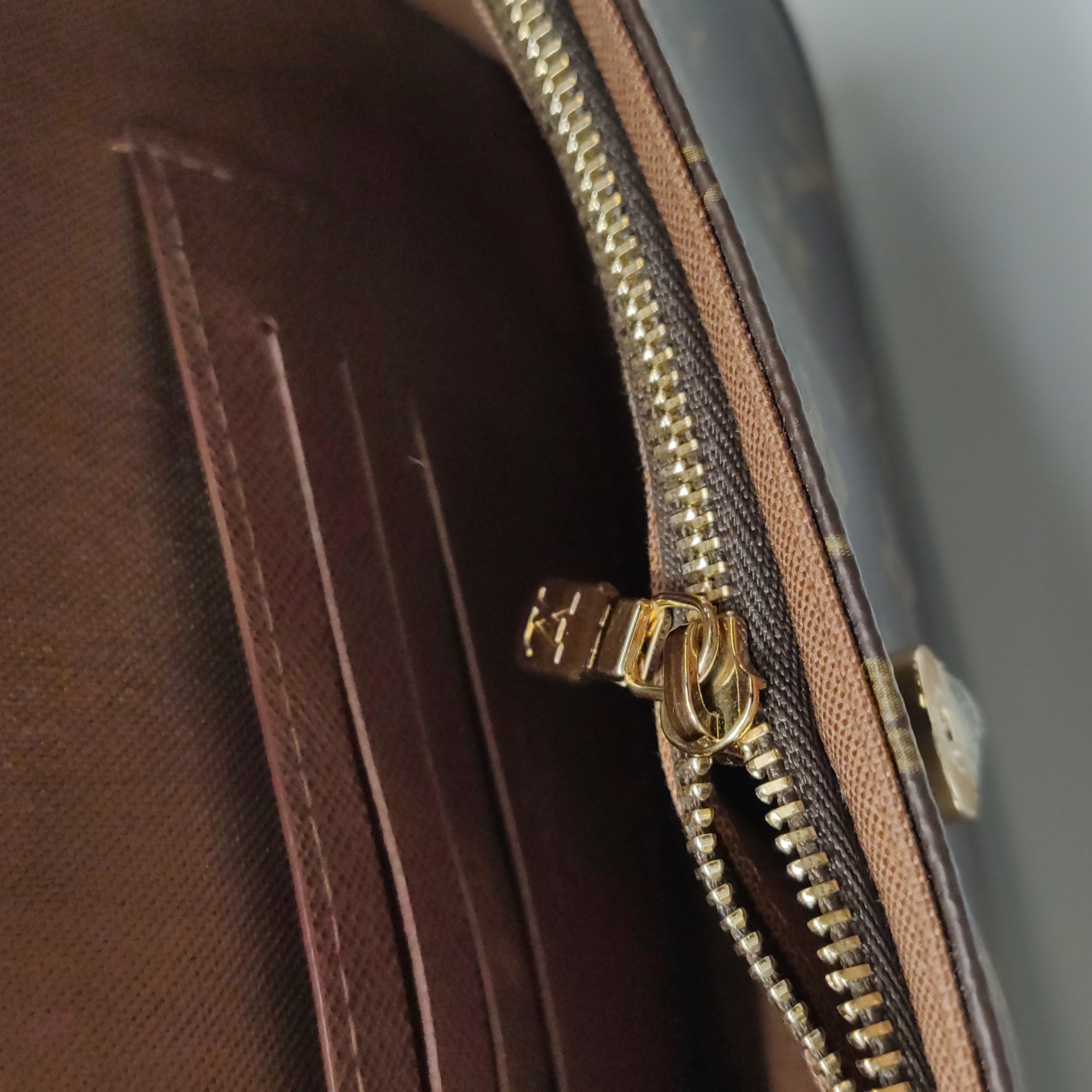 Louis Vuitton(LV) Ivy Wallet on Chain Monogram Canvas — photo 10 of 17