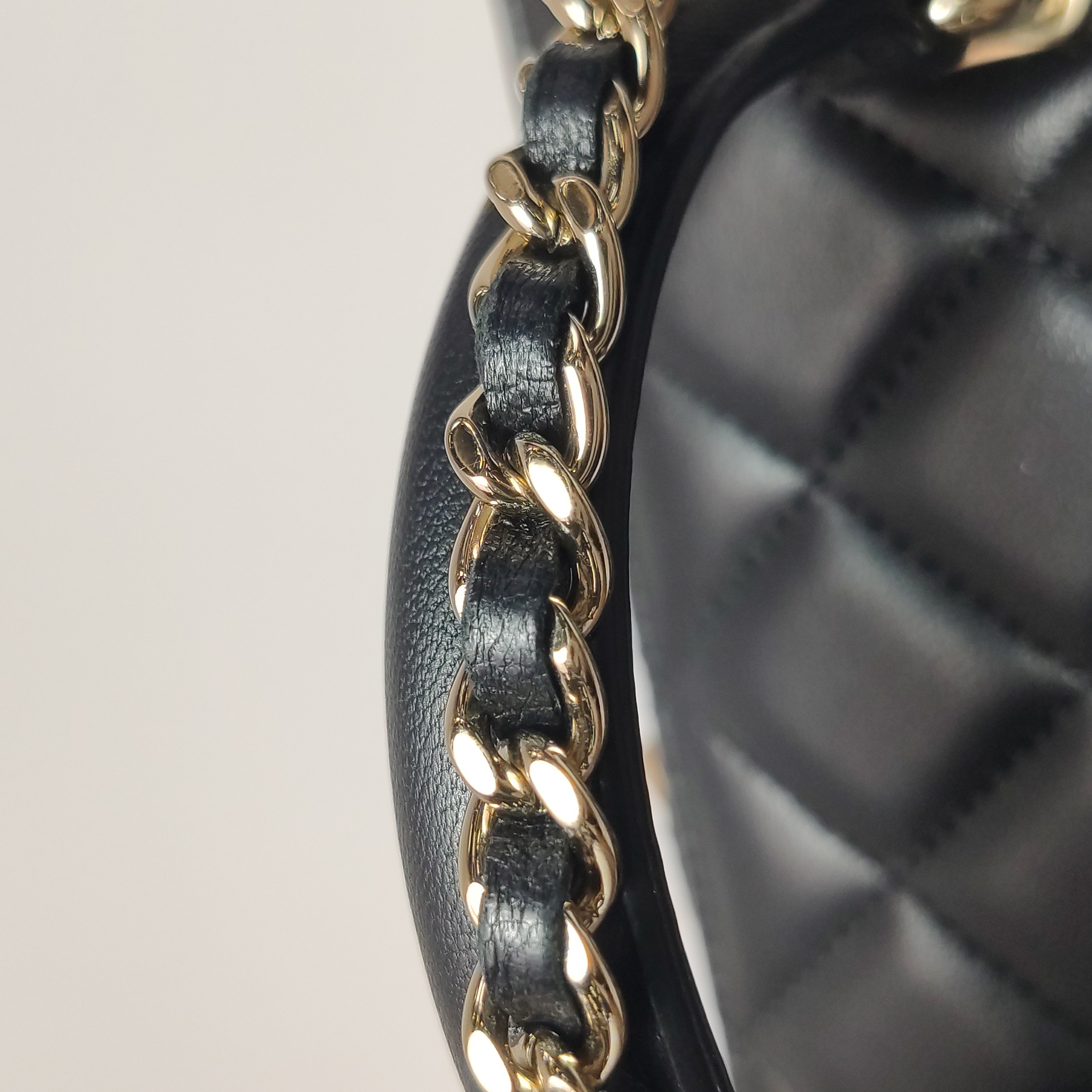 Chanel Classic Top Handle Vanity Case with Chain Quilted Lambskin Small — photo 14 of 14