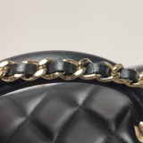 Chanel Classic Top Handle Vanity Case with Chain Quilted Lambskin Small — thumbnail 14