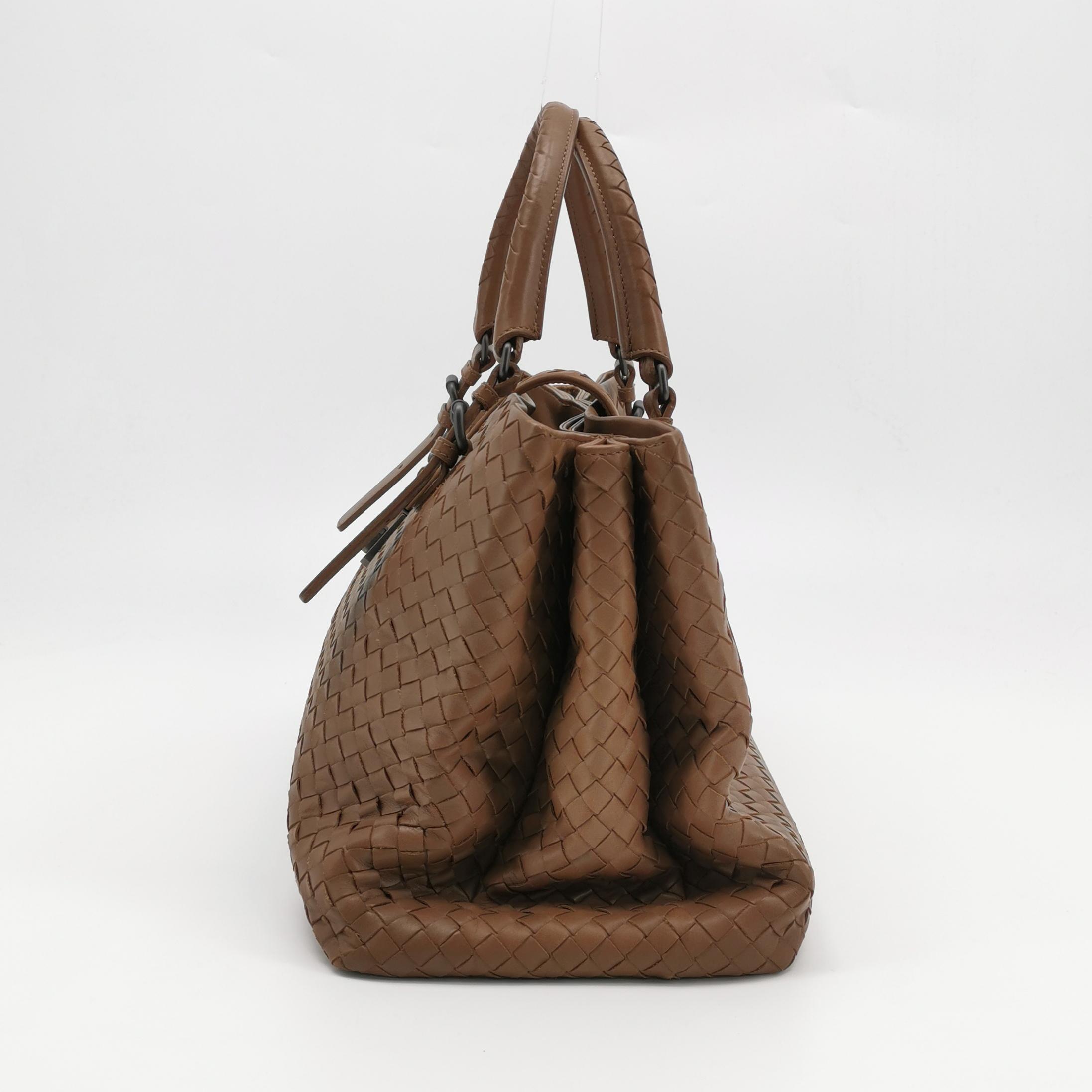 Bottega Veneta Roma Bag Intrecciato Nappa Large — photo 4 of 26