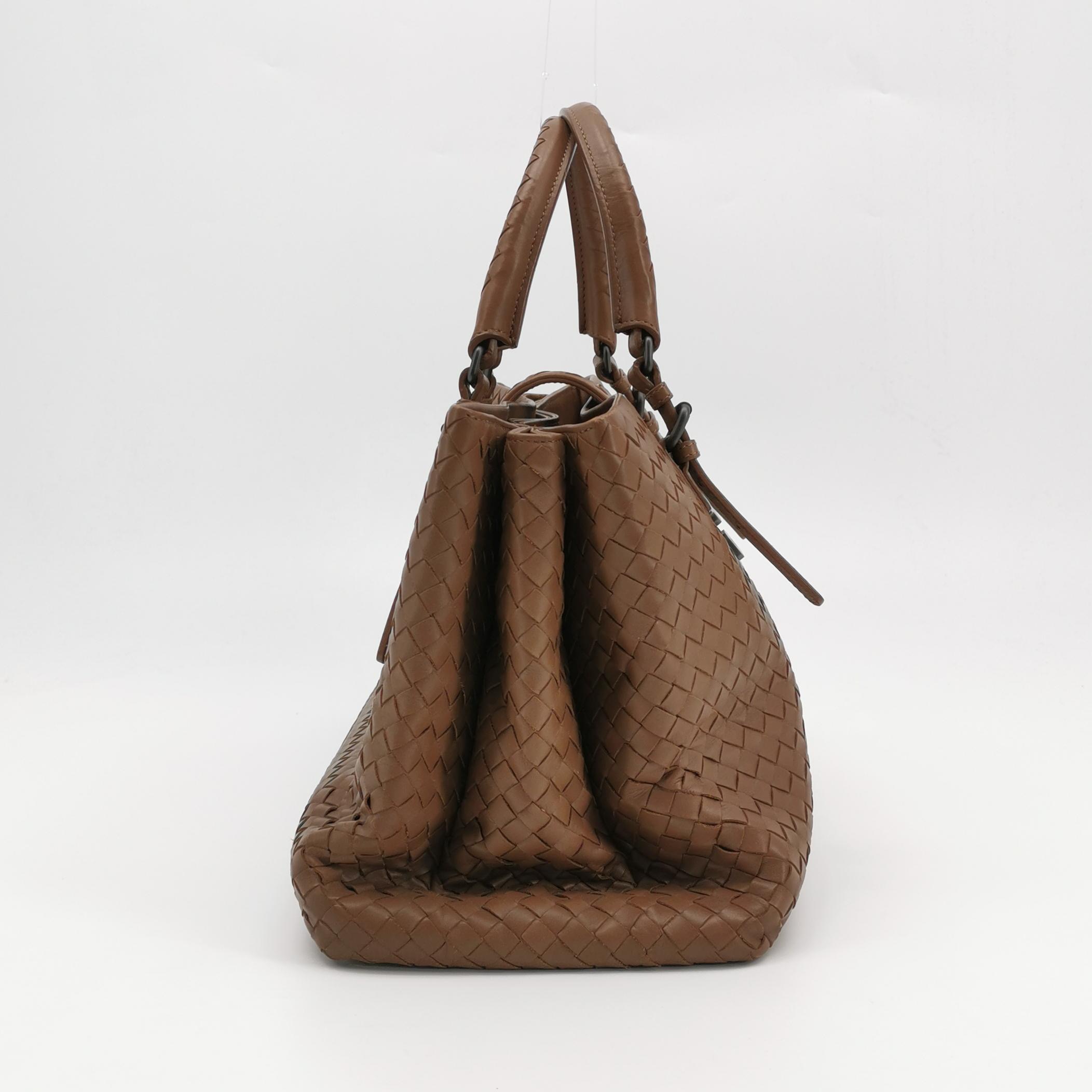 Bottega Veneta Roma Bag Intrecciato Nappa Large — photo 3 of 26