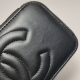 Chanel Classic Top Handle Vanity Case with Chain Quilted Lambskin Small — thumbnail 11