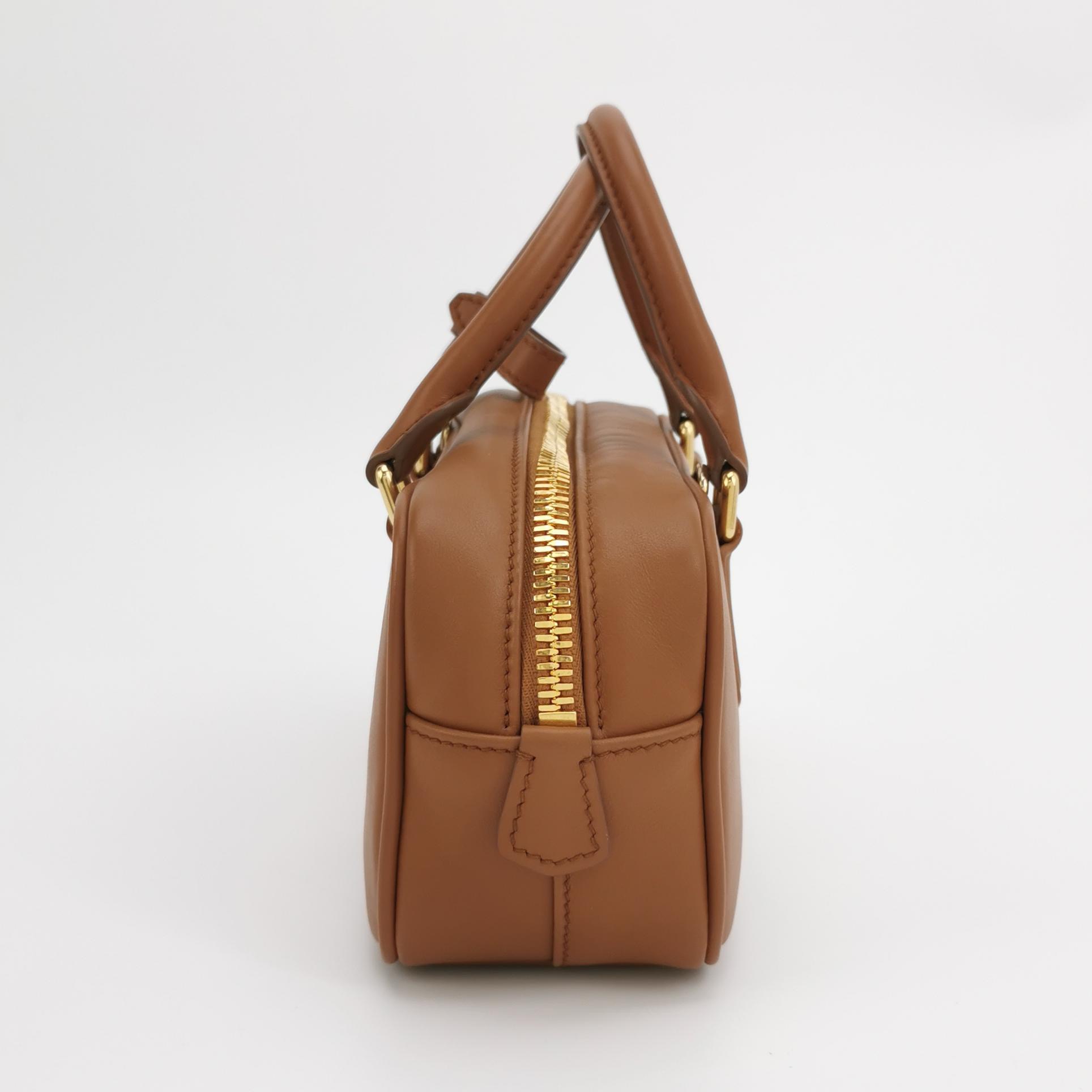 Miu Miu Arcadie Top Handle Bag Leather Mini — photo 4 of 13