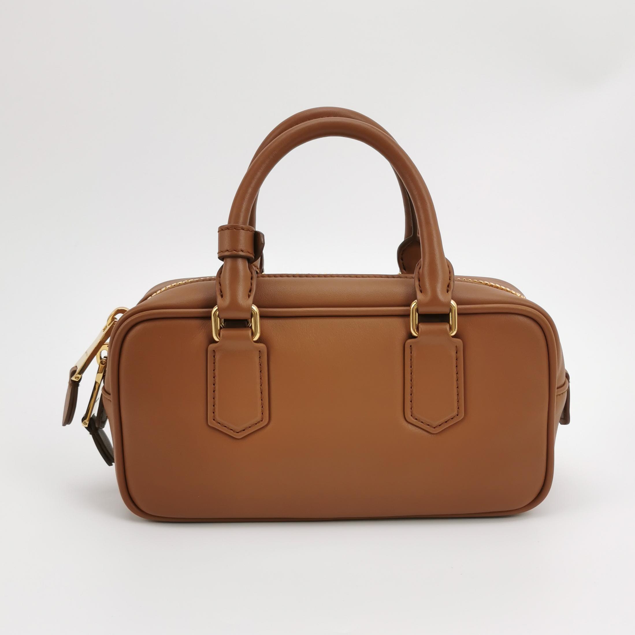 Miu Miu Arcadie Top Handle Bag Leather Mini — photo 5 of 13