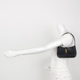 Saint Laurent Le 5 a 7 Hobo Leather Mini — thumbnail 2